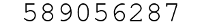 Number 589056287.
