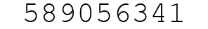 Number 589056341.