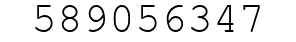 Number 589056347.