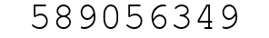Number 589056349.