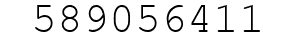 Number 589056411.