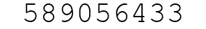 Number 589056433.