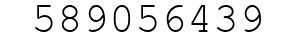 Number 589056439.