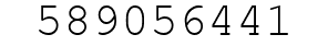 Number 589056441.