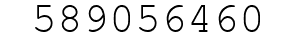 Number 589056460.