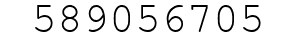 Number 589056705.
