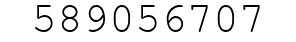 Number 589056707.