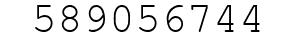 Number 589056744.