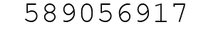 Number 589056917.