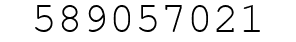 Number 589057021.