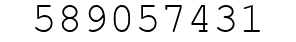 Number 589057431.