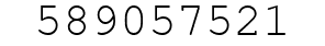 Number 589057521.