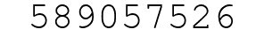 Number 589057526.