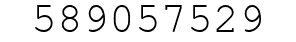 Number 589057529.