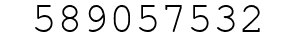 Number 589057532.