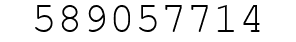 Number 589057714.