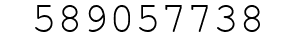 Number 589057738.