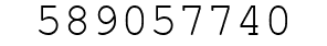 Number 589057740.