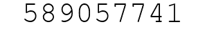 Number 589057741.