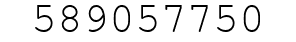 Number 589057750.