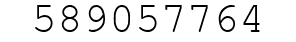Number 589057764.