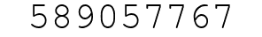 Number 589057767.