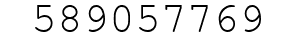 Number 589057769.