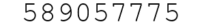 Number 589057775.