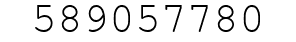 Number 589057780.