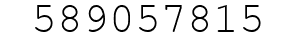 Number 589057815.