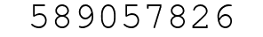 Number 589057826.