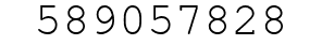 Number 589057828.