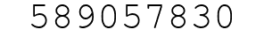 Number 589057830.