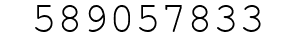 Number 589057833.