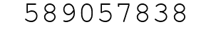 Number 589057838.