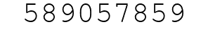 Number 589057859.