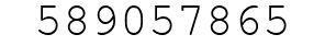 Number 589057865.