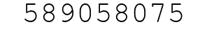 Number 589058075.