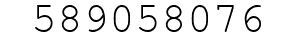 Number 589058076.