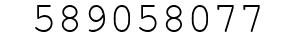 Number 589058077.