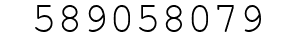 Number 589058079.
