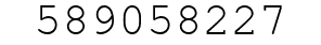 Number 589058227.