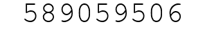 Number 589059506.