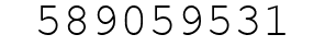 Number 589059531.