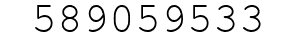 Number 589059533.