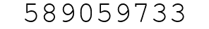 Number 589059733.