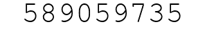 Number 589059735.
