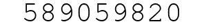 Number 589059820.