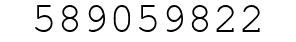 Number 589059822.