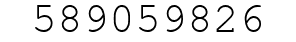 Number 589059826.